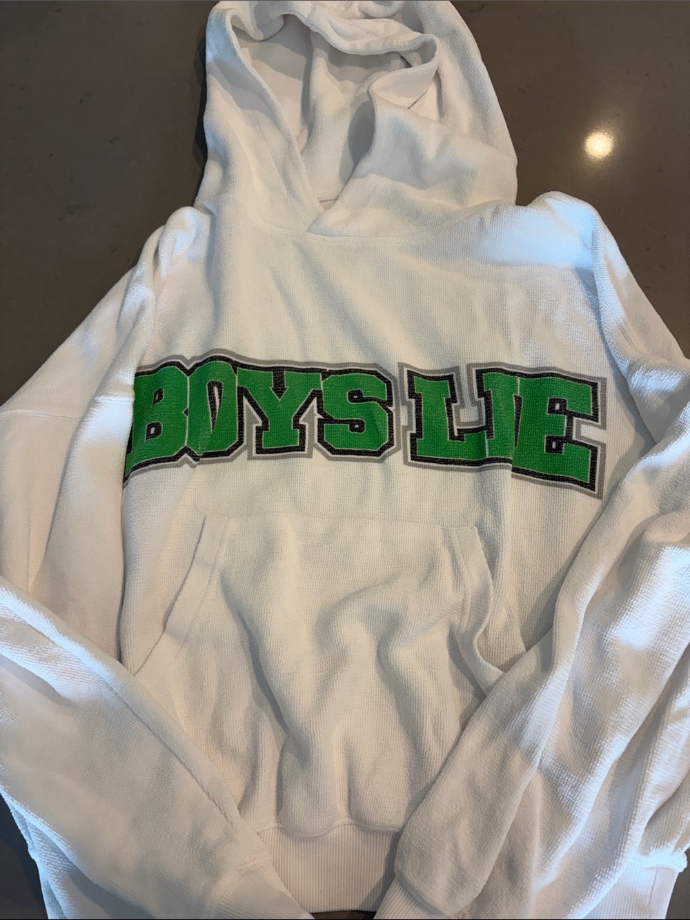 Boys Lie White Hoodie XS/S